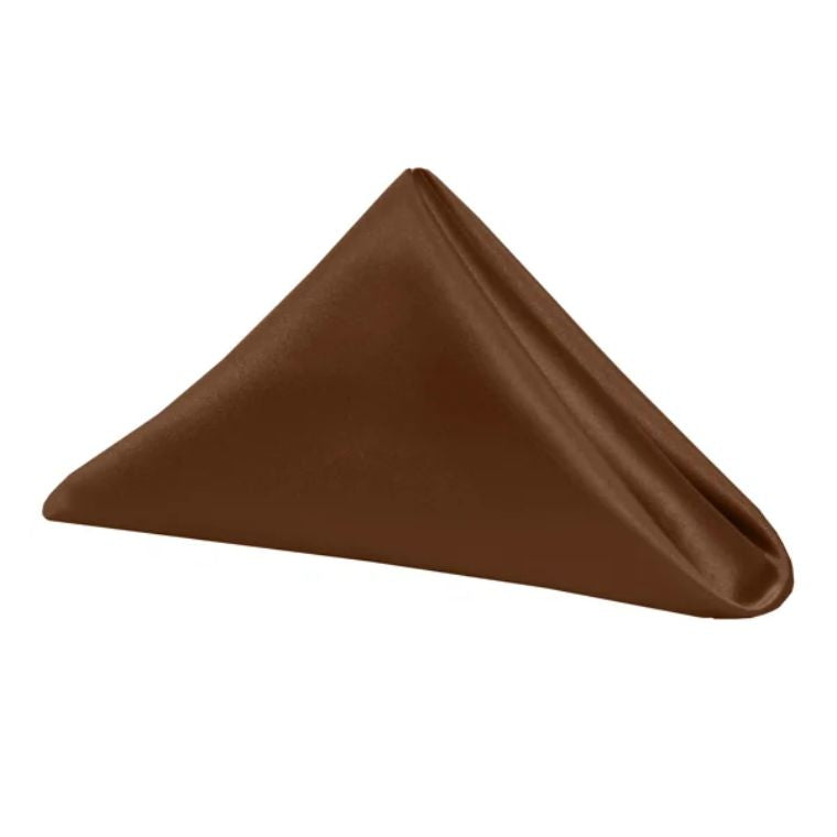 Satin Chocolate Napkin (Pack of 20)