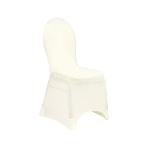 Spandex Chair Cover Ivory