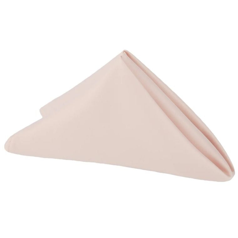 Matte Satin Blush Napkin (Pack of 20)