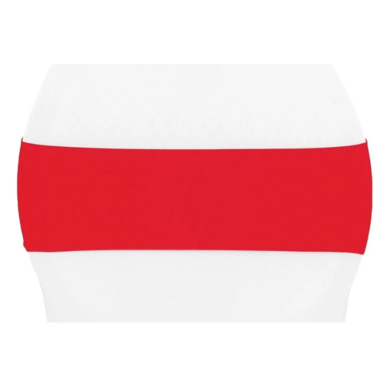 Spandex Red Chair Band (Pack of 20)