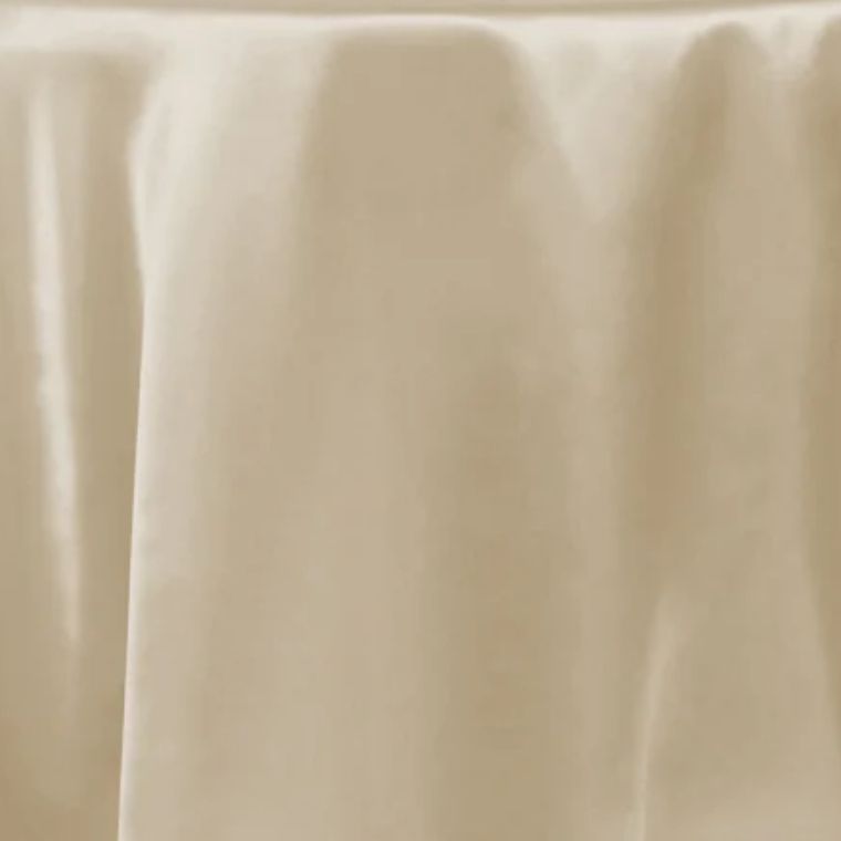 Satin Champagne Tablecloth