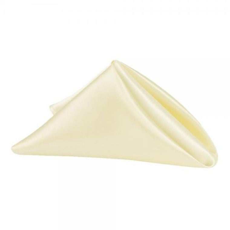 Satin Lemon Napkin (Pack of 20)