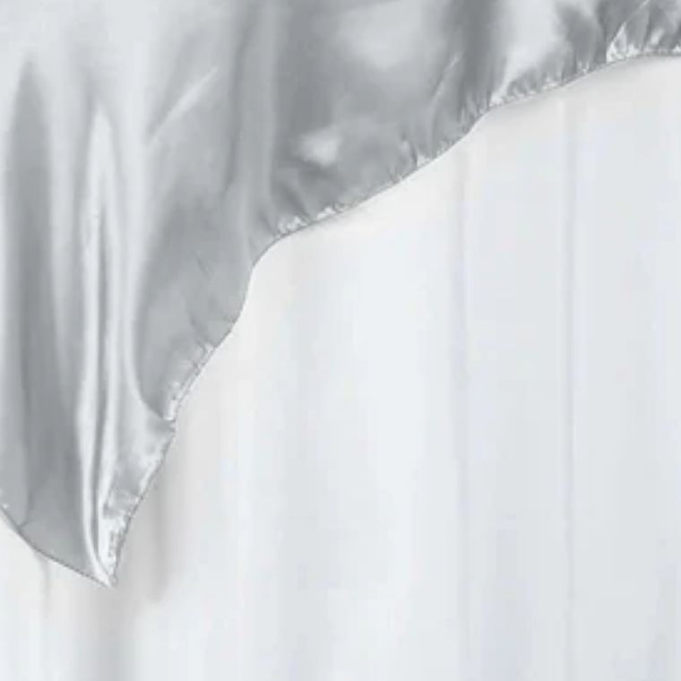 Satin Silver Overlay