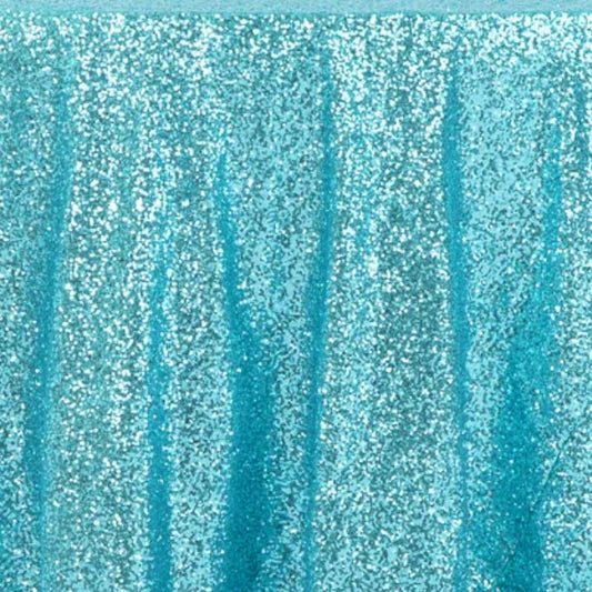 Sequins Blue Tablecloth