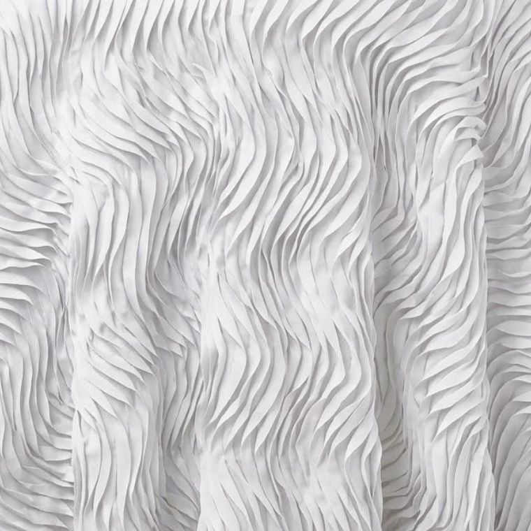 Curly Willow White Tablecloth