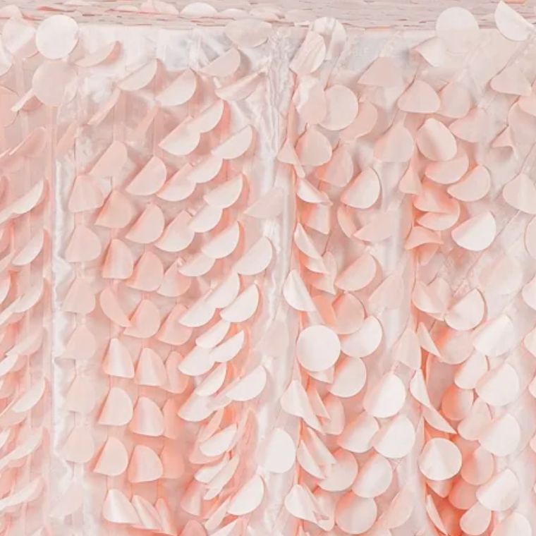 Petal Leaf Blush Tablecloth