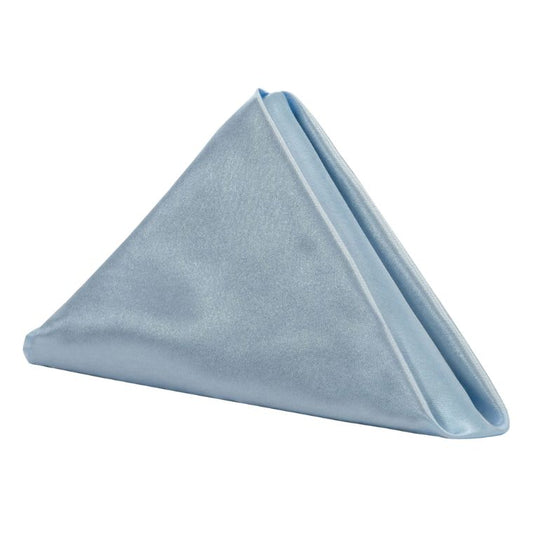Satin Blue Toned Silver Napkin (Pack of 20)