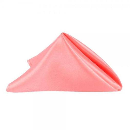 Satin Coral Napkin (Pack of 20)