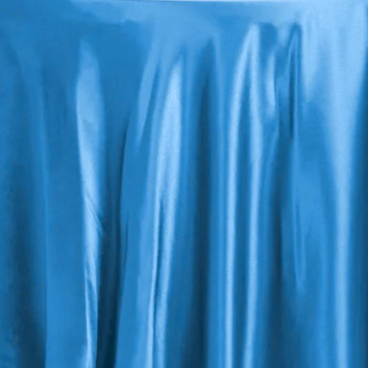 Satin Cobalt Tablecloth