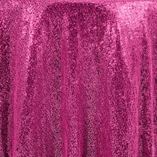 Sequins Fuchsia Tablecloth