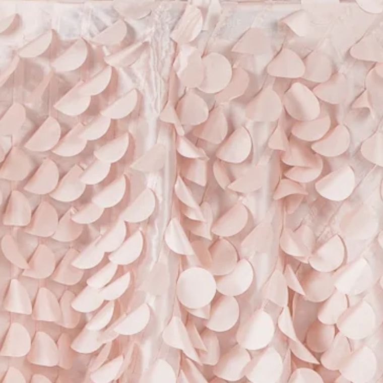 Petal Leaf Blush Tablecloth
