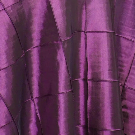Pintuck Eggplant Sash (Pack of 20)