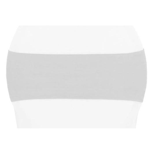 Spandex Grey Chair Band (Pack of 20)