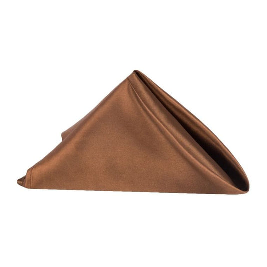 Matte Satin Chocolate Napkin (Pack of 20)