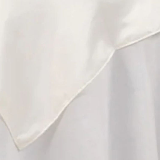 Matte Satin Ivory Overlay