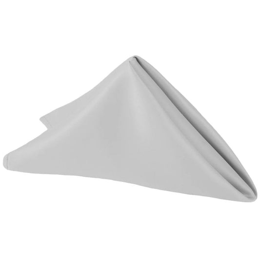 Matte Satin Silver Napkin (Pack of 20)