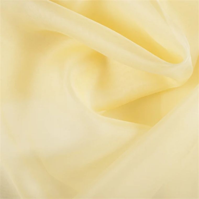 Organza Baby Yellow Sash (Pack of 20)