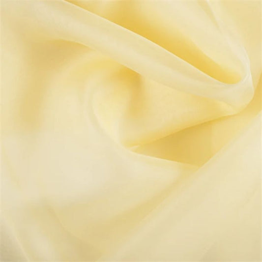 Organza Baby Yellow Sash (Pack of 20)