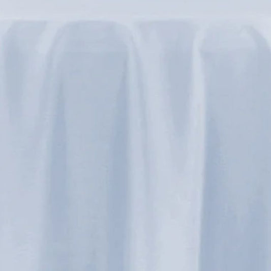 Polyester Light Blue Tablecloth