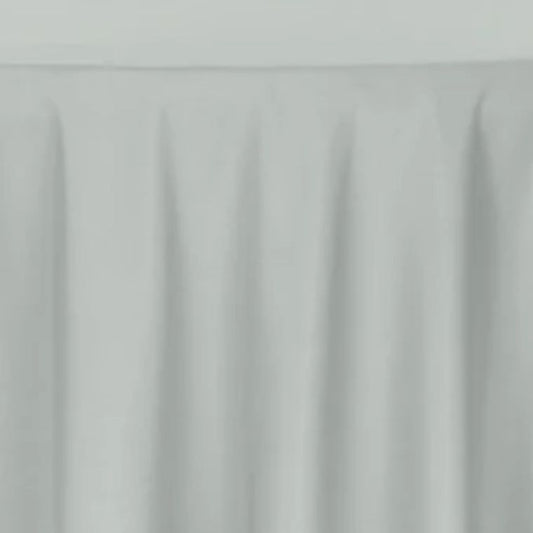 Polyester Light Grey Tablecloth
