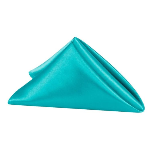 Satin Aqua Napkin (Pack of 20)