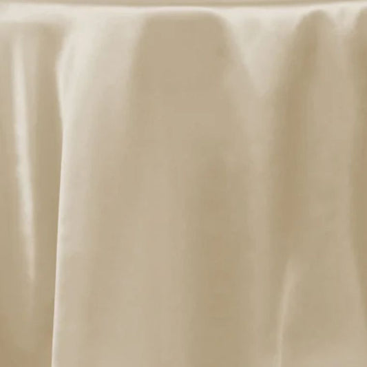 Satin Champagne Tablecloth