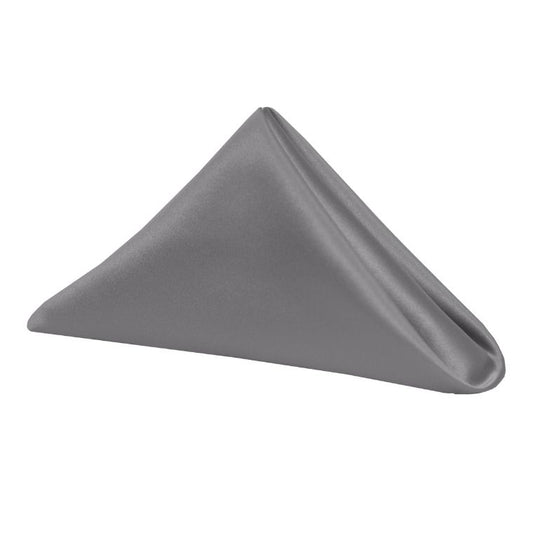 Satin Charcoal Napkin (Pack of 20)
