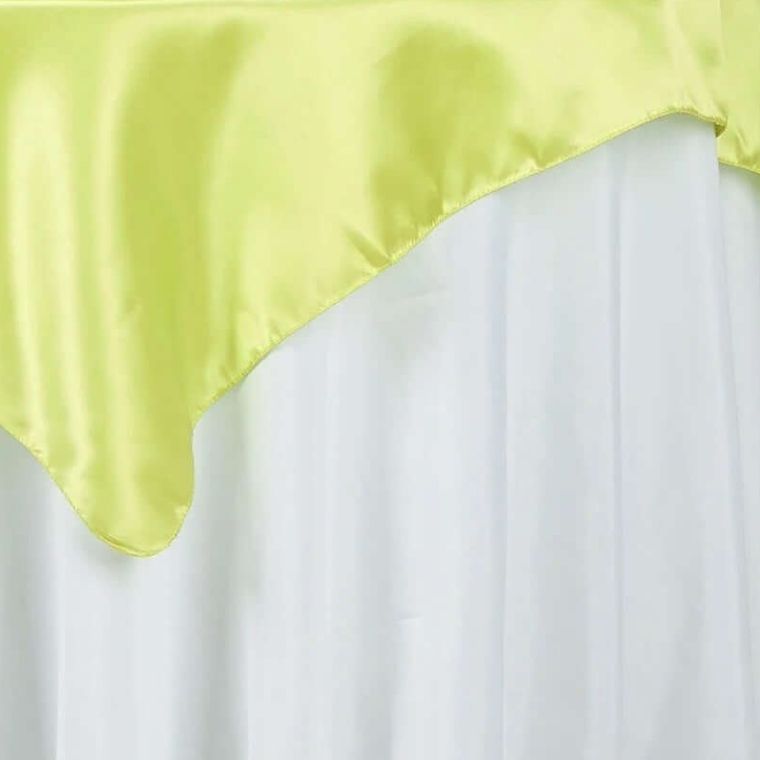 Satin Lime Overlay
