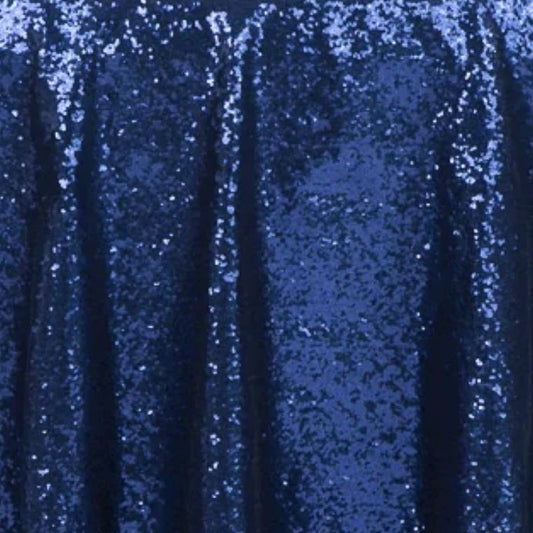 Sequins Navy Tablecloth
