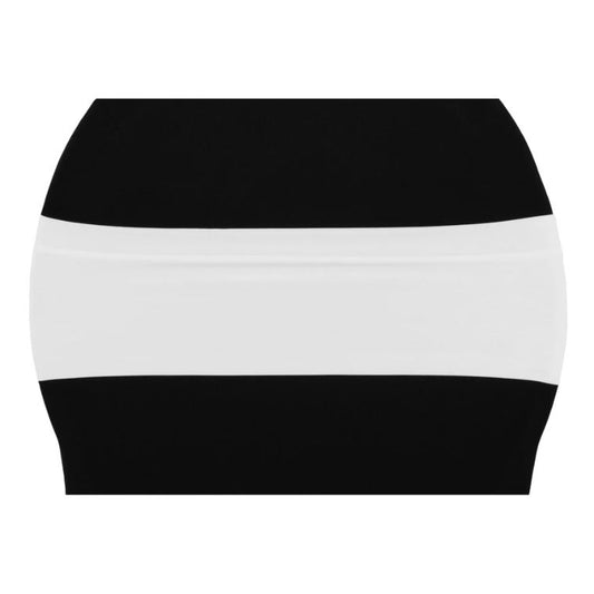 Spandex White Chair Band (Pack of 20)