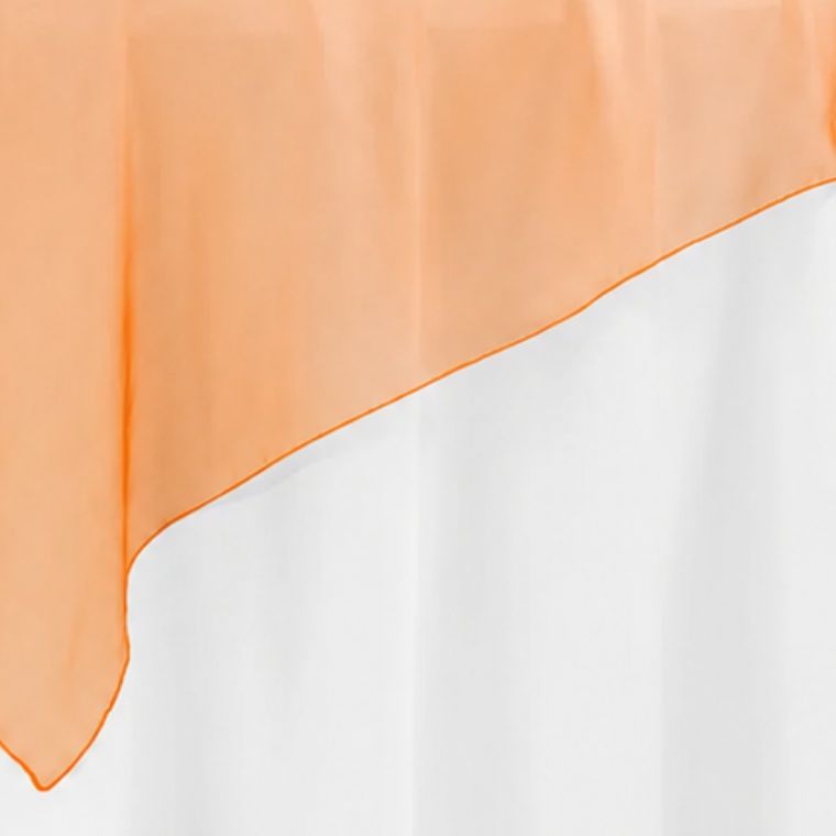 Organza Tangerine Overlay